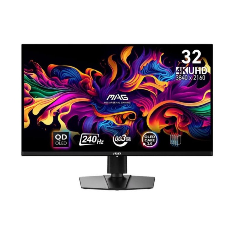 MSI MAG 321UPX QD-OLED 31.5" 0.03 ms 4K 240 Hz Oyuncu Monitörü