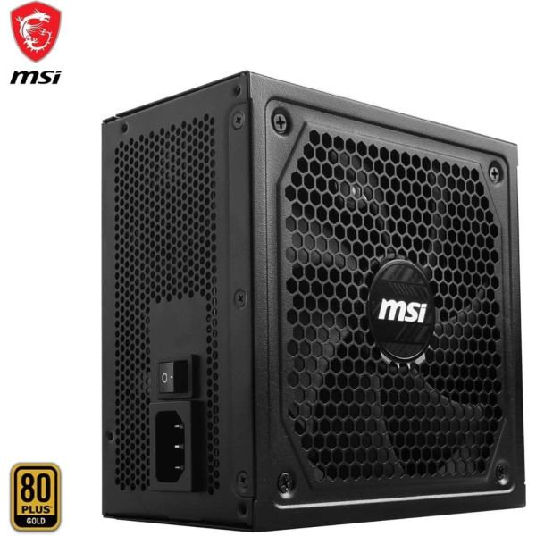 MSI MAG A1250GL Gen5 1250 W Power Supply Outlet