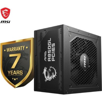 MSI MAG A850GL Gen5 850 W Power Supply - Outlet