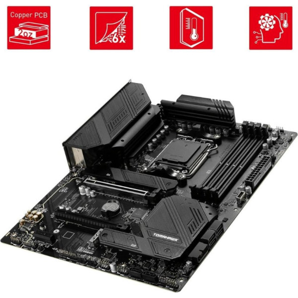 MSI Mag B650 Tomahawk Wi-Fi AMD AM5 DDR5 ATX Anakart Teşhir