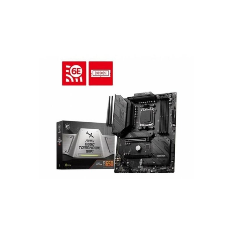 MSI Mag B650 Tomahawk Wi-Fi AMD AM5 DDR5 ATX Anakart Outlet