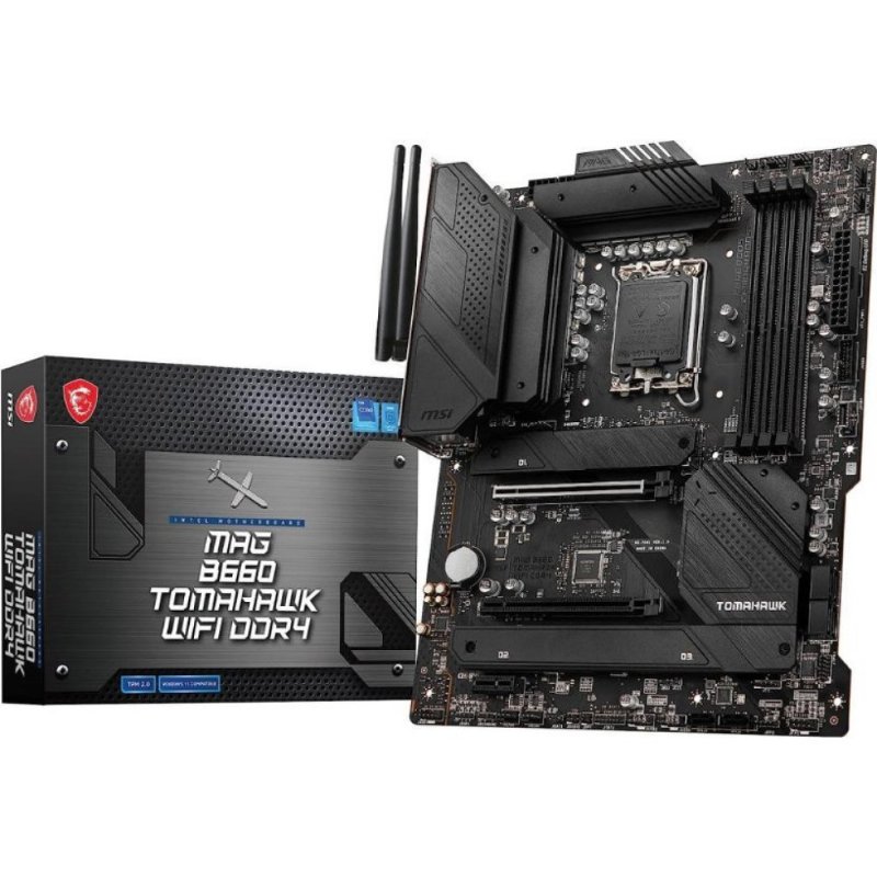 MSI Mag B660 Tomahawk Wi-Fi Intel LGA1700 DDR4 ATX Anakart Teşhir