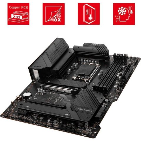MSI Mag B660 Tomahawk Wi-Fi Intel LGA1700 DDR4 ATX Anakart Teşhir