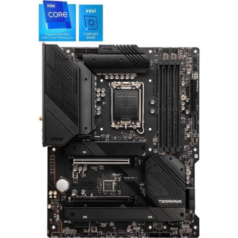 MSI Mag B660 Tomahawk Wi-Fi Intel LGA1700 DDR4 ATX Anakart Teşhir