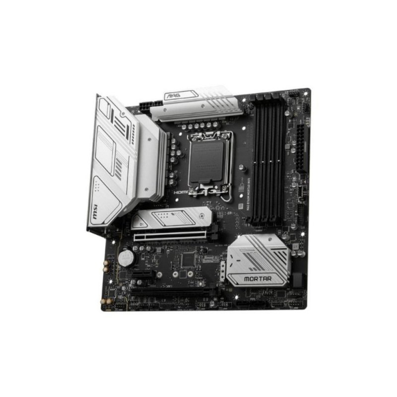 MSI MAG B760M Mortar Wi-Fi Intel LGA1700 DDR5 Micro ATX Anakart - TESHİR