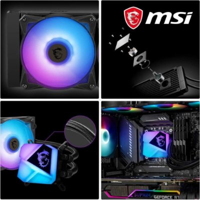 MSI Mag CoreLiquid C360 ARGB 360 mm İşlemci Sıvı Soğutucu Outlet