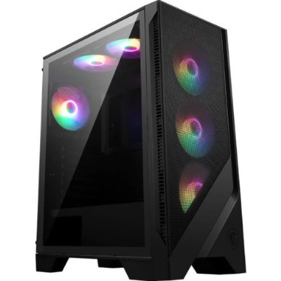 MSI Mag Forge M120A 6 Fanlı Micro ATX Oyuncu Kasası Outlet