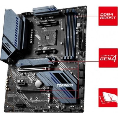 MSI Mag X570S Torpedo Max AMD AM4 DDR4 ATX Anakart - TEŞHİR