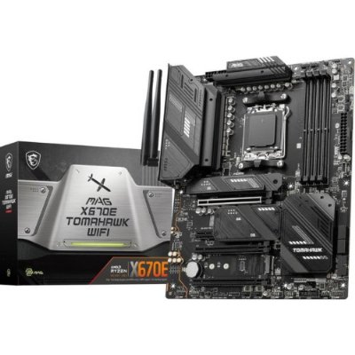 MSI Mag X670E Tomahawk Wi-Fi AMD AM5 DDR5 ATX Anakart Teşhir