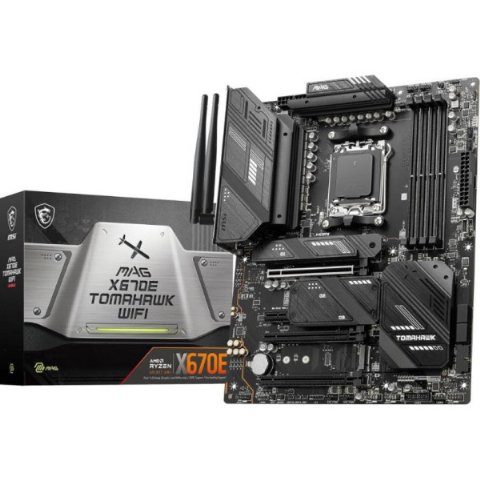 MSI Mag X670E Tomahawk Wi-Fi AMD AM5 DDR5 ATX Anakart T...