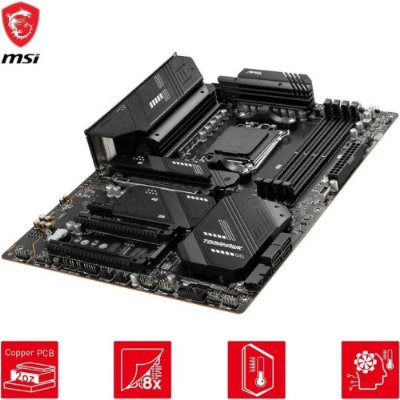 MSI Mag X670E Tomahawk Wi-Fi AMD AM5 DDR5 ATX Anakart Teşhir