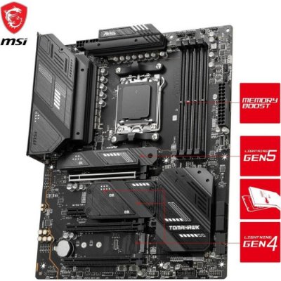 MSI Mag X670E Tomahawk Wi-Fi AMD AM5 DDR5 ATX Anakart Teşhir