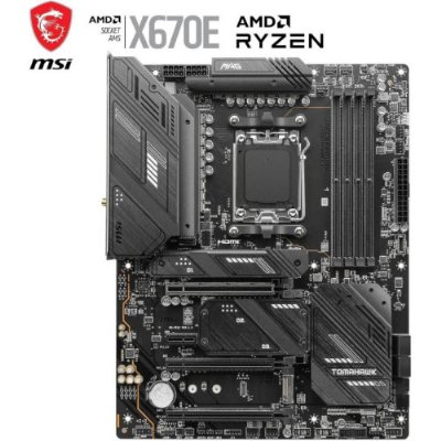 MSI Mag X670E Tomahawk Wi-Fi AMD AM5 DDR5 ATX Anakart Teşhir