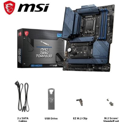 MSI MAG Z690 TORPEDO Intel LGA1700 DDR5 ATX Anakart - OUTLET