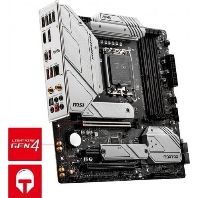 MSI MAG Z690M MORTAR WIFI 1700 DDR5 4800 MHz (OC) DPx1 HDMIx1 M.2 x2 USB3.2 Wi-Fi 2.5G LAN mATX Anakart