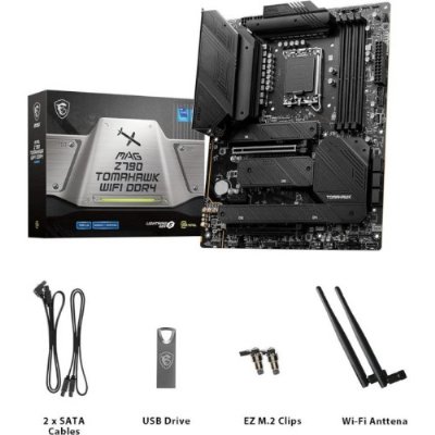 MSI Mag Z790 Tomahawk Wi-Fi Intel LGA1700 DDR4 ATX Anakart - Teşhir