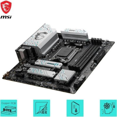 MSI B650M Gaming Plus Wi-Fi AMD AM5 DDR5 Micro ATX Anakart Teşhir