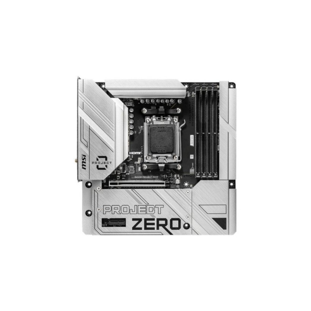 MSI B650M Project Zero Wi-Fi AMD AM5 DDR5 Micro ATX Anakart