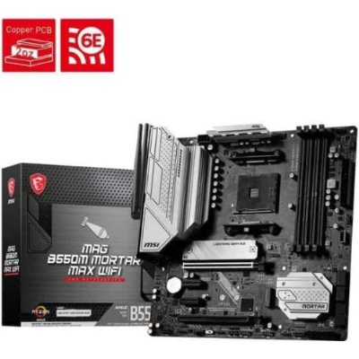 MSI Mag B550M Mortar Max Wi-Fi AM4 DDR4 Micro ATX Anakart Outlet