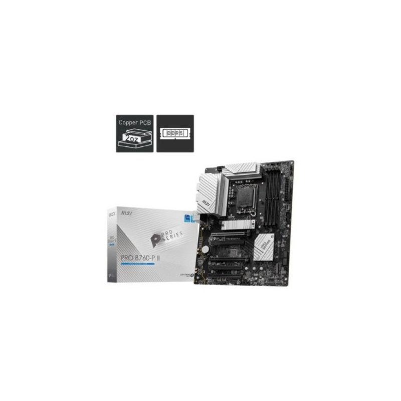 MSI PRO B760-P II Intel LGA1700 DDR5 ATX Anakart Outlet