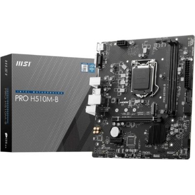 MSI Pro H510M-B Intel LGA1200 DDR4 Micro ATX Anakart Teşhir