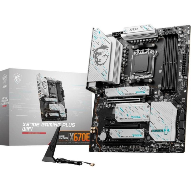 MSI X670E Gaming Plus Wi-Fi AMD AM5 DDR5 ATX Anakart Outlet