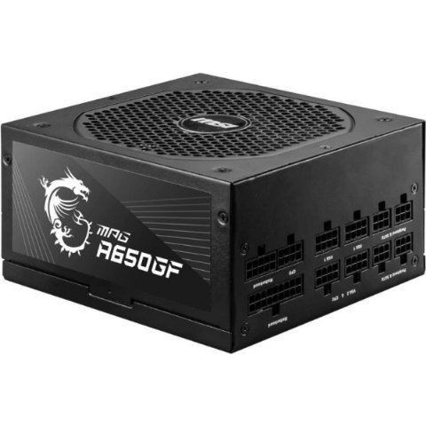 MSI MPG A650GF 650 W Power Supply Outlet