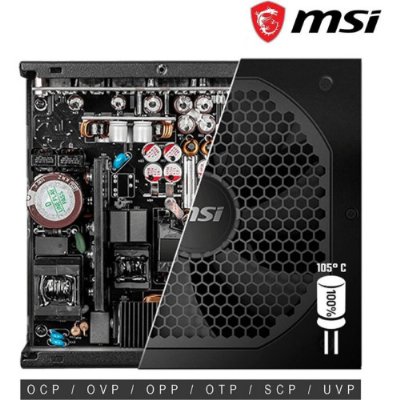 MSI MPG A750GF 750W 80+ Gold Power Supply (Güç Kaynağı)