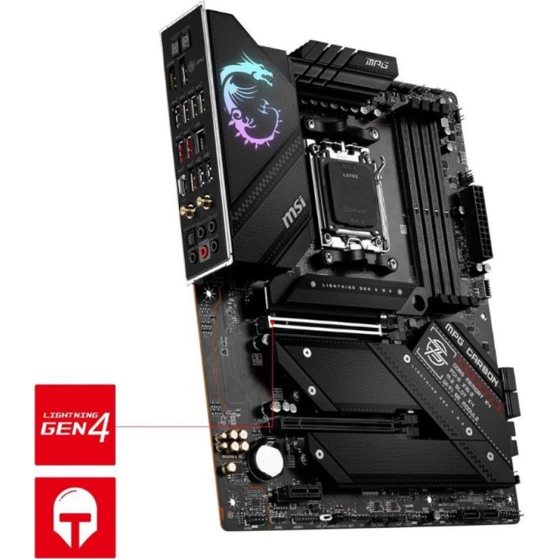 MSI Mpg B650 Carbon Wi-Fi AMD AM5 DDR5 ATX Anakart - Outlet
