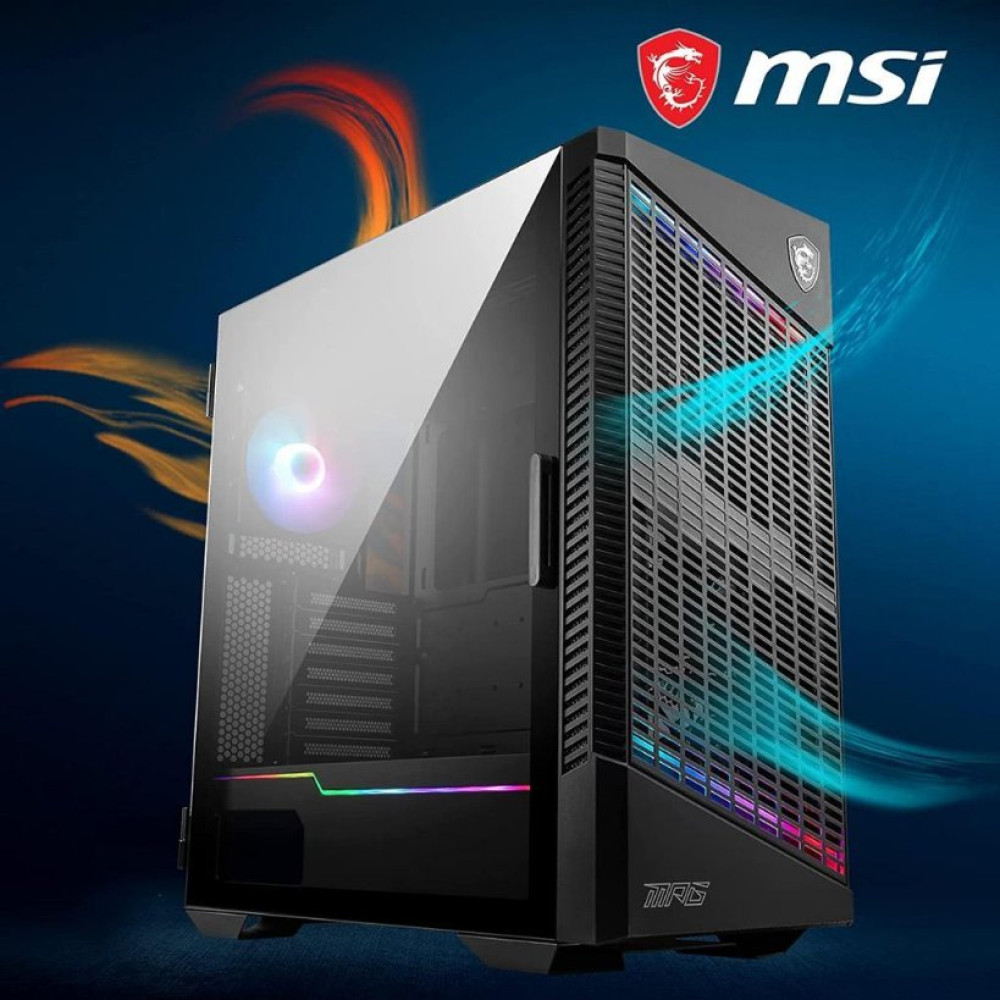 MSI MPG VELOX 100P AIRFLOW Temperli Cam Gaming Bilgisayar Kasası