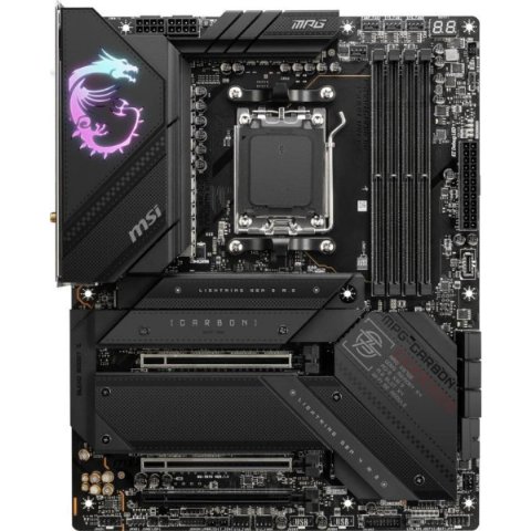 MSI Mpg X670E Carbon Wi-Fi AMD AM5 DDR5 ATX Anakart - Outlet