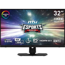 MSI MSI Optix MPG321UR-QD 1 ms 31.5" IPS 144 Hz Oy...