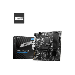 MSI Pro B760M-P Intel LGA1700 DDR5 Micro ATX Anakart Outlet