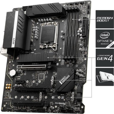 MSI PRO Z690-A Intel LGA1700 DDR4 ATX Anakart - TEŞHİR