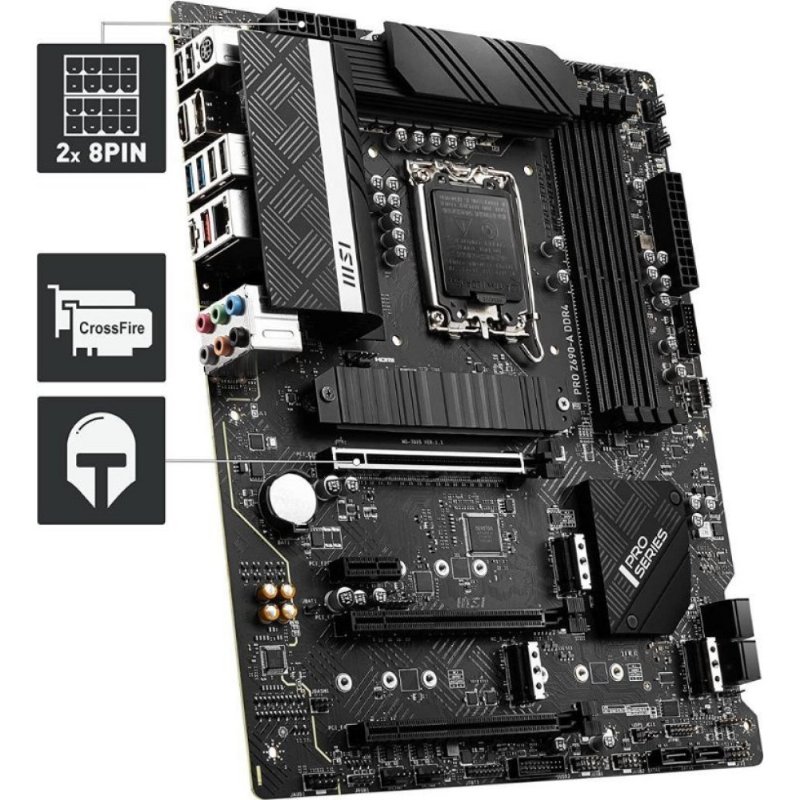 MSI PRO Z690-A Intel LGA1700 DDR4 ATX Anakart - TEŞHİR
