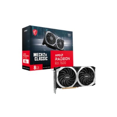 MSI RX 7600 Mech 2X Classic 8G OC 128 Bit GDDR6 8 GB Ekran Kartı Outlet