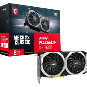 MSI RX 7600 Mech 2X Classic 8G...