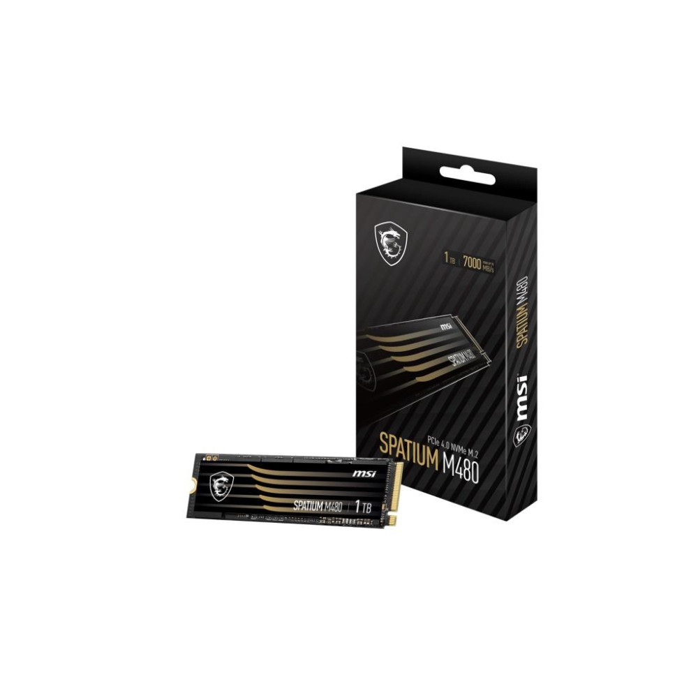 MSI Spatium M480 Pro PCI-Express 4.0 1 TB M.2 SSD Teşhir
