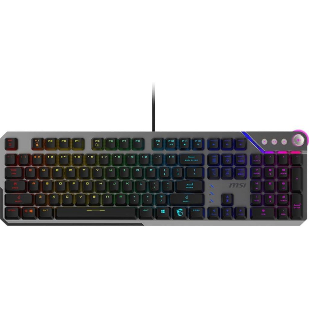 MSI Strike 600 RGB Kablolu Mekanik Oyuncu Klavyesi  Teşhir