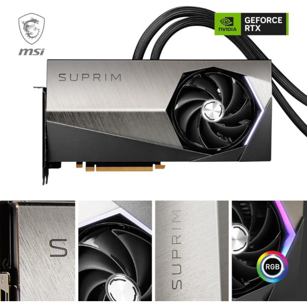 MSI RTX 4090 Suprim Liquid X 24G 384 Bit GDDR6X 24 GB Ekran Kartı Outlet