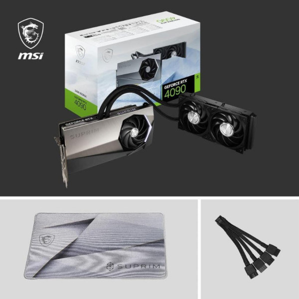 MSI RTX 4090 Suprim Liquid X 24G 384 Bit GDDR6X 24 GB Ekran Kartı Outlet