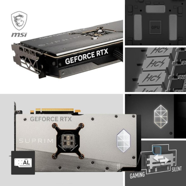 MSI RTX 4090 Suprim Liquid X 24G 384 Bit GDDR6X 24 GB Ekran Kartı Outlet