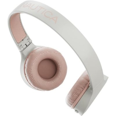 Nautica H120 Beyaz-Pembe Kulak Üstü Bluetooth Kulaklık Outlet