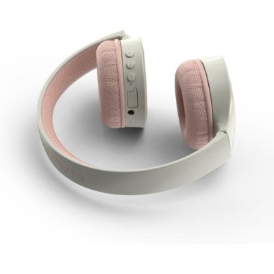 Nautica H120 Beyaz-Pembe Kulak Üstü Bluetooth Kulaklık Outlet