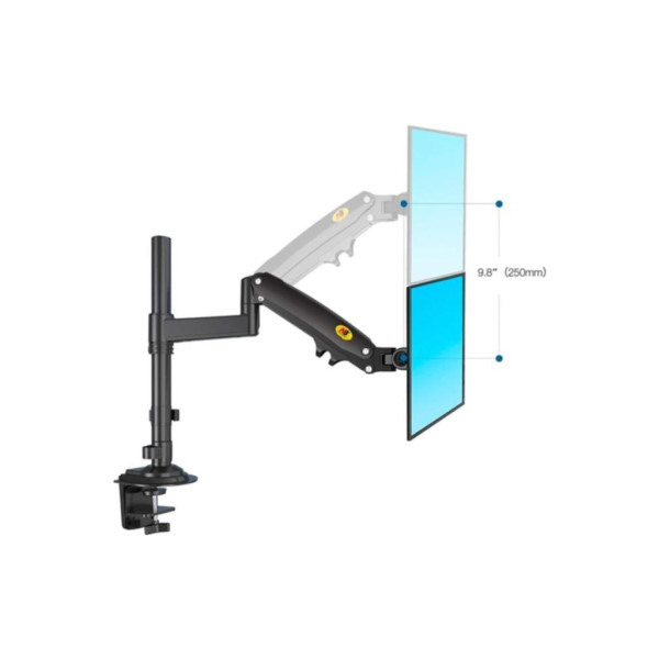 North Bayou H100 17-30 inç Tek Kollu Amortisörlü Monitör Standı Outlet