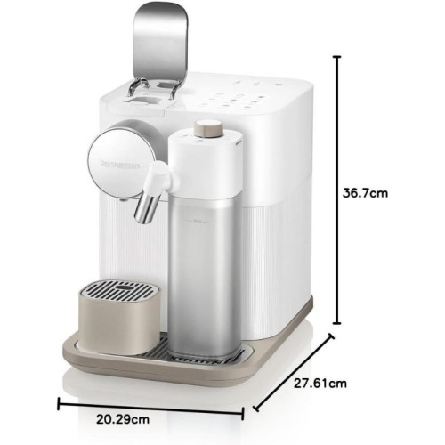 Nespresso F541 Gran Lattissima Beyaz Kapsül Kahve Makinesi Teşhir