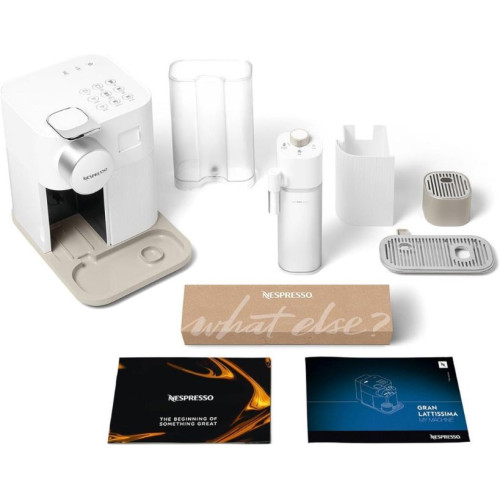 Nespresso F541 Gran Lattissima Beyaz Kapsül Kahve Makinesi Teşhir