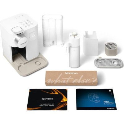 Nespresso F541 Gran Lattissima Beyaz Kapsül Kahve Makinesi