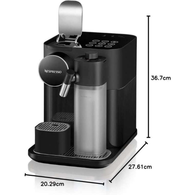 Nespresso F541 Gran Lattissima Siyah Kapsül Kahve Makinesi Teşhir