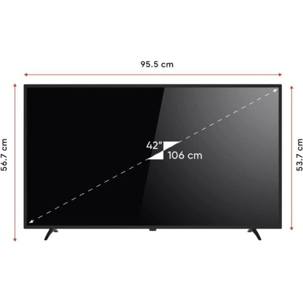 Next YE-42020GG4 Full HD 42" 106 Ekran Uydu Alıcılı Google Smart LED TV